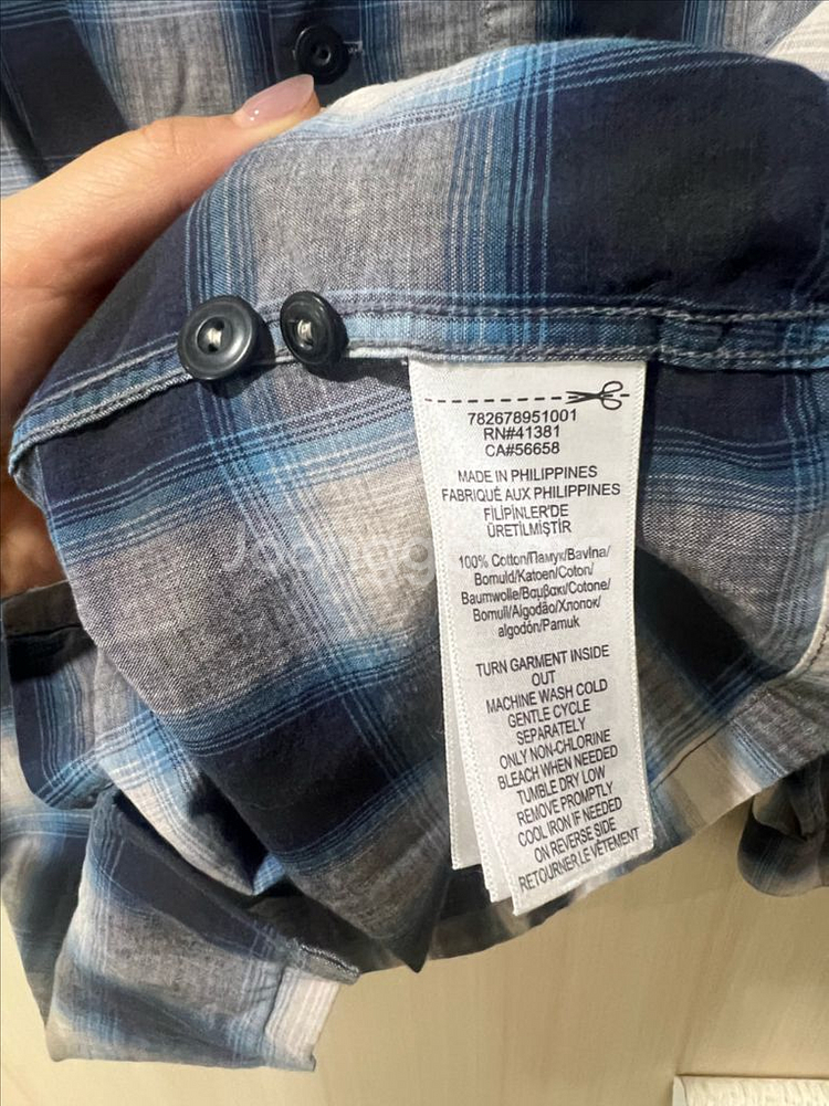 RRL 더블알엘 체크셔츠--5