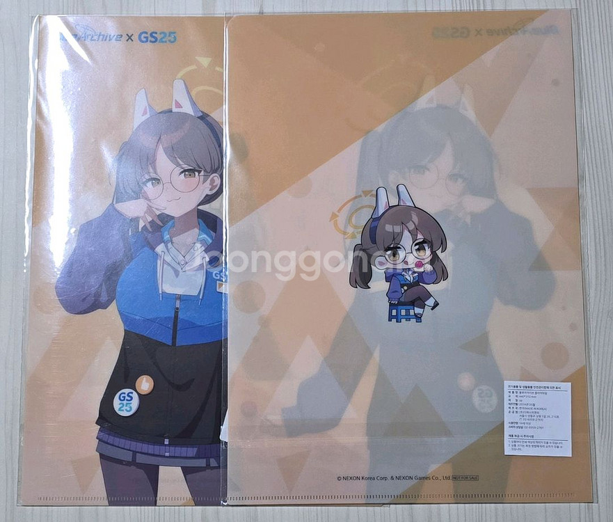 니케(gs25 홀더), 블루아카이브(gs25 홀더)판매--1