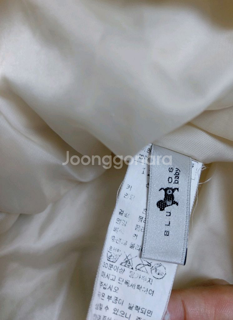 블루독 베이비 아동퀼팅누빔점퍼120사이즈--3