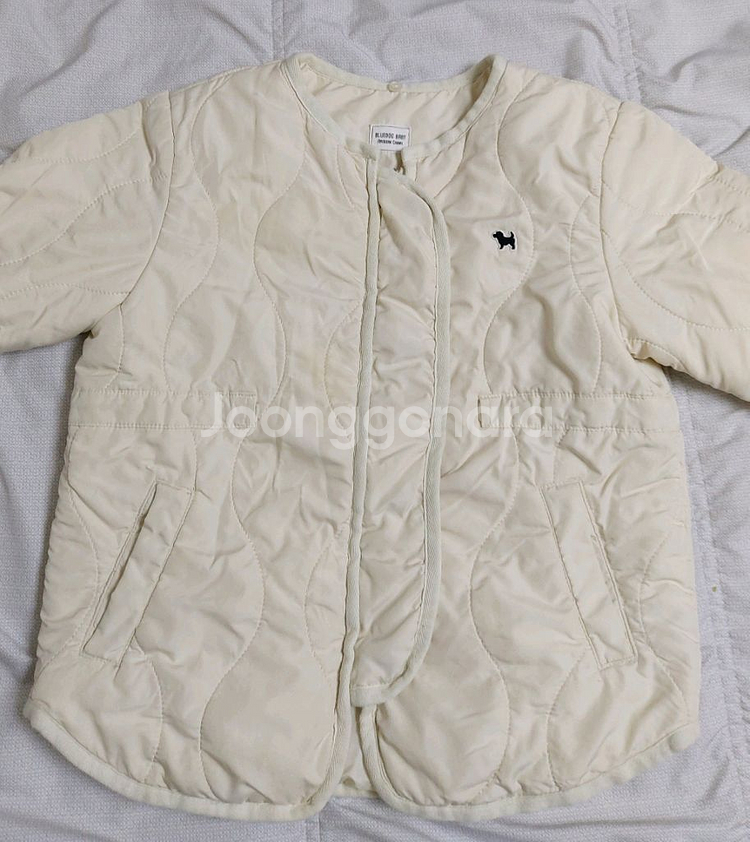 블루독 베이비 아동퀼팅누빔점퍼120사이즈--1