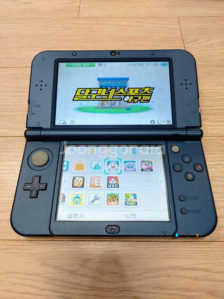 (국내정발) 뉴닌텐도3dsxl 뉴큰다수 + 게임--5