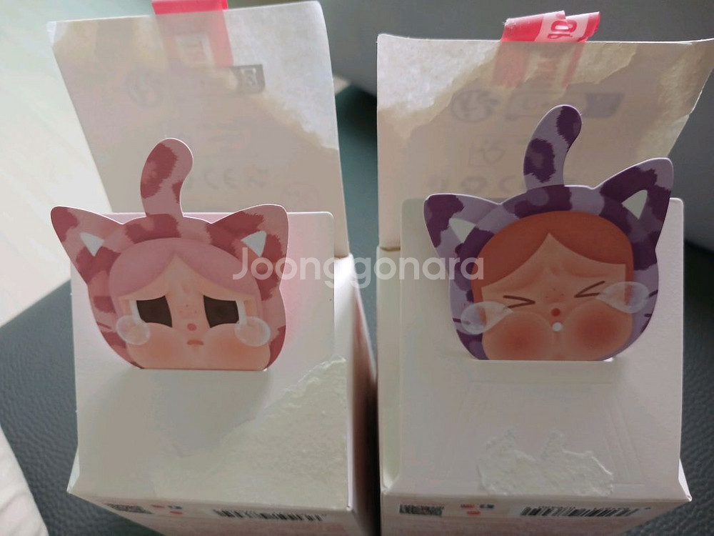 팝마트 크라이베이비 핑크냥이+네온냥이--0