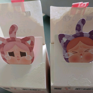 팝마트 크라이베이비 핑크냥이+네온냥이