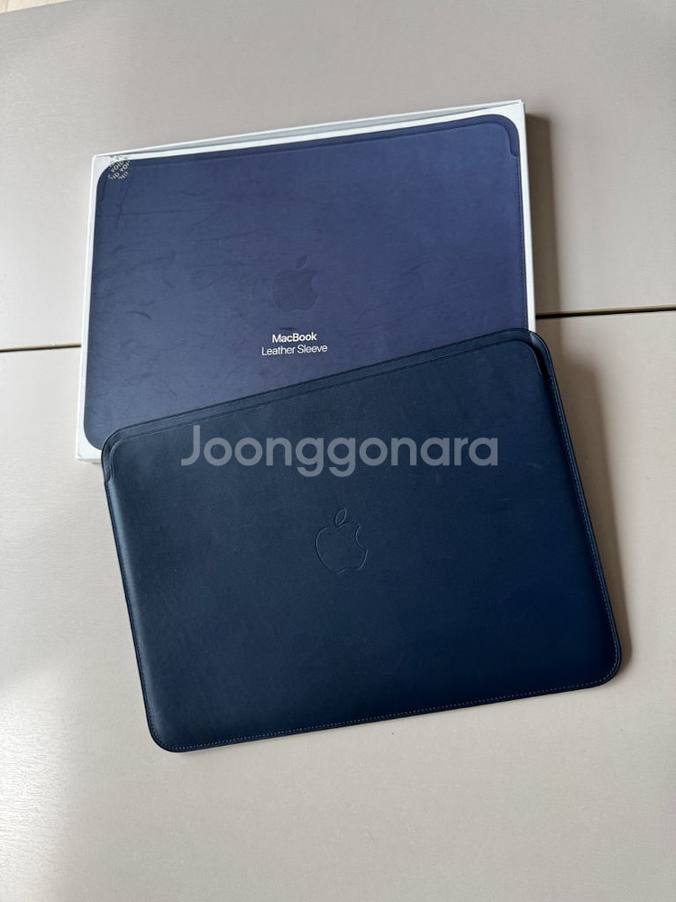 맥북 12인치 정품 가죽케이스 가죽슬리브--0