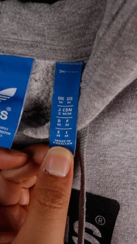 [M] 아디다스 트레포일 후드티--2