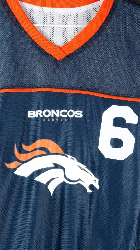 [M] NFL 덴버 브롱코스 플래그풋볼 양면유니폼--5
