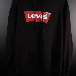 [L] 리바이스 검정 후드티