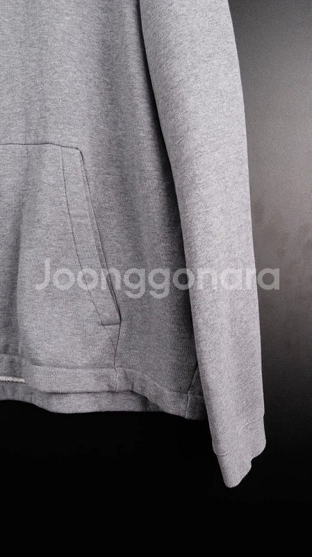 [XL] 나이키 빅사이즈 회색후드--3