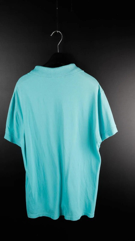 [M] 라코스테 민트색 반팔카라티--4