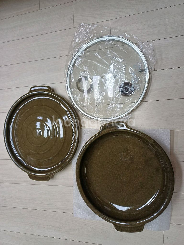 고향가마 뚝배기 세트 (새상품)--1