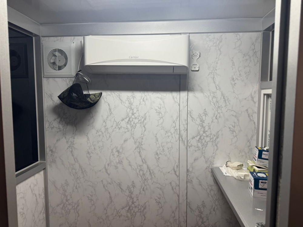 주차부스(시스템 에어컨 탑제) 이미지