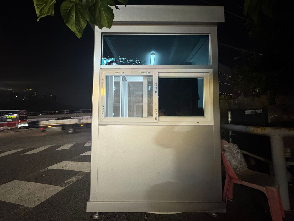 주차부스(시스템 에어컨 탑제) 이미지