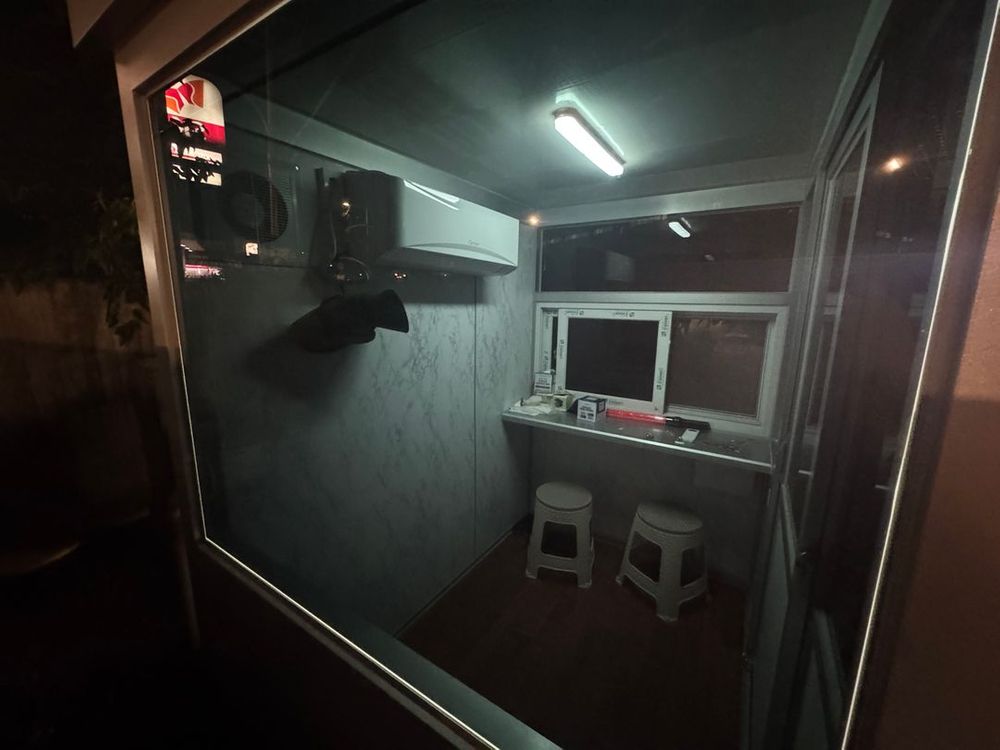 주차부스(시스템 에어컨 탑제) 이미지