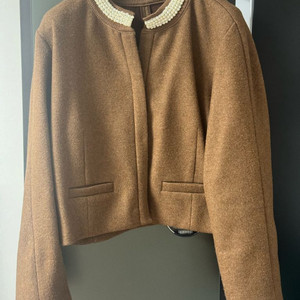 마인 24fw 진주카라 점퍼