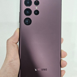 갤럭시S22울트라 버건디 256GB (S908)외관A
