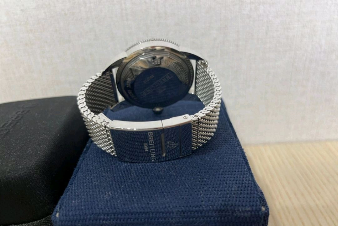 브라이틀링 슈퍼오션 헤리티지 46 녹판 24년구매--3