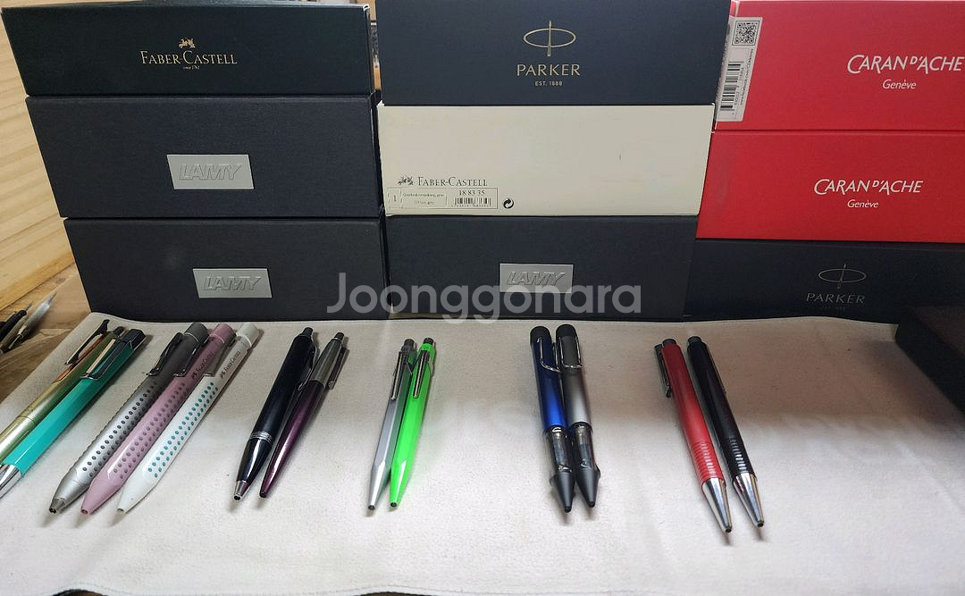 라미,까렌다쉬,파커,파버카스텔,제브라,모나미 볼펜--0