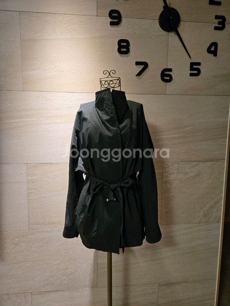 [F] TIME 타임 루즈핏 밸트 자켓--0