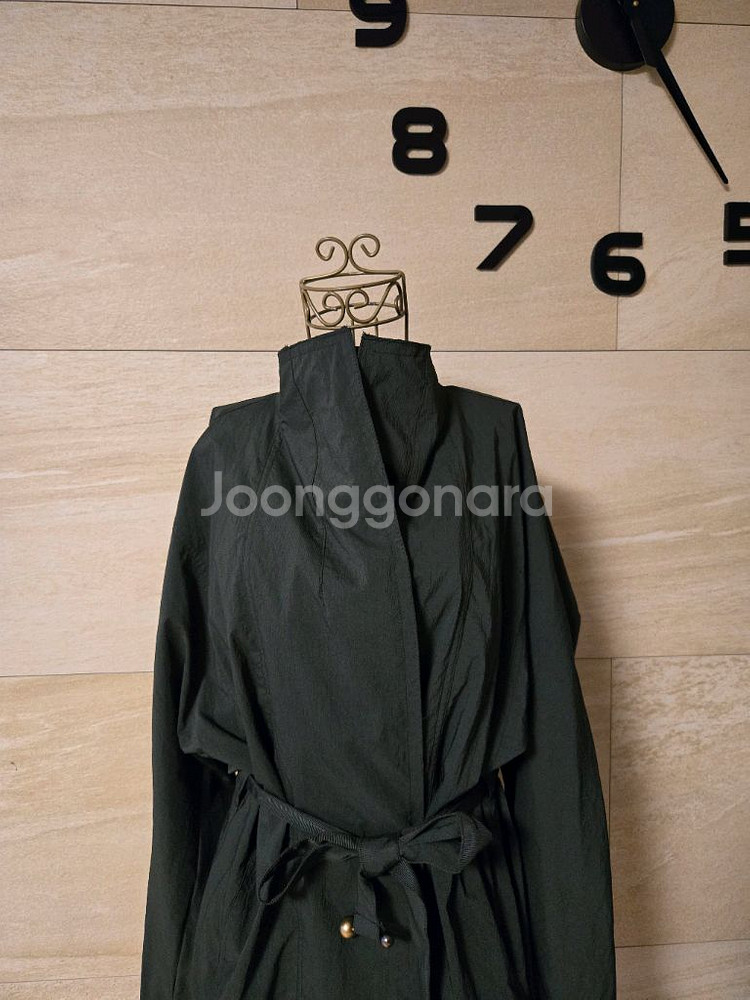 [F] TIME 타임 루즈핏 밸트 자켓--1