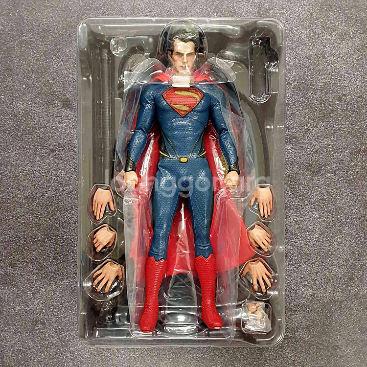 핫토이 맨오브스틸 슈퍼맨 칼엘 12인치 피규어--5