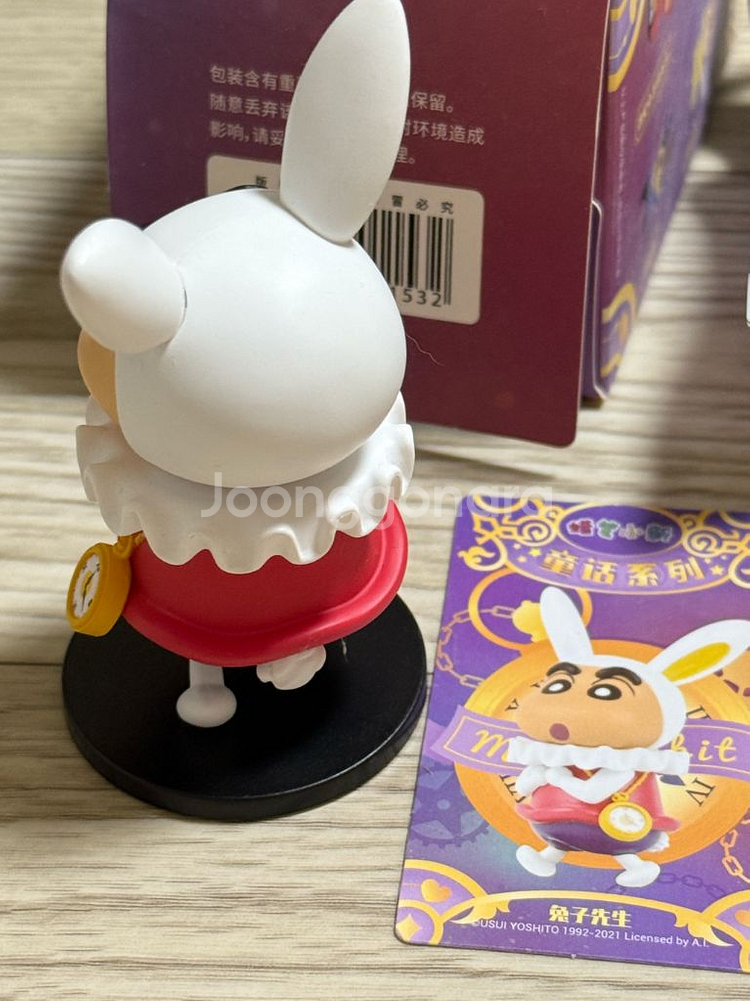 52toys 짱구 동화시리즈 요정 시계토끼 짱구 판매--2