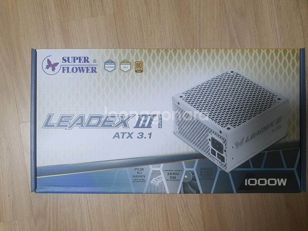 슈퍼플라워 리덱스 iii atx3.1 1000w 화이트--0