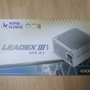 슈퍼플라워 리덱스 iii atx3.1 1000w 화이트