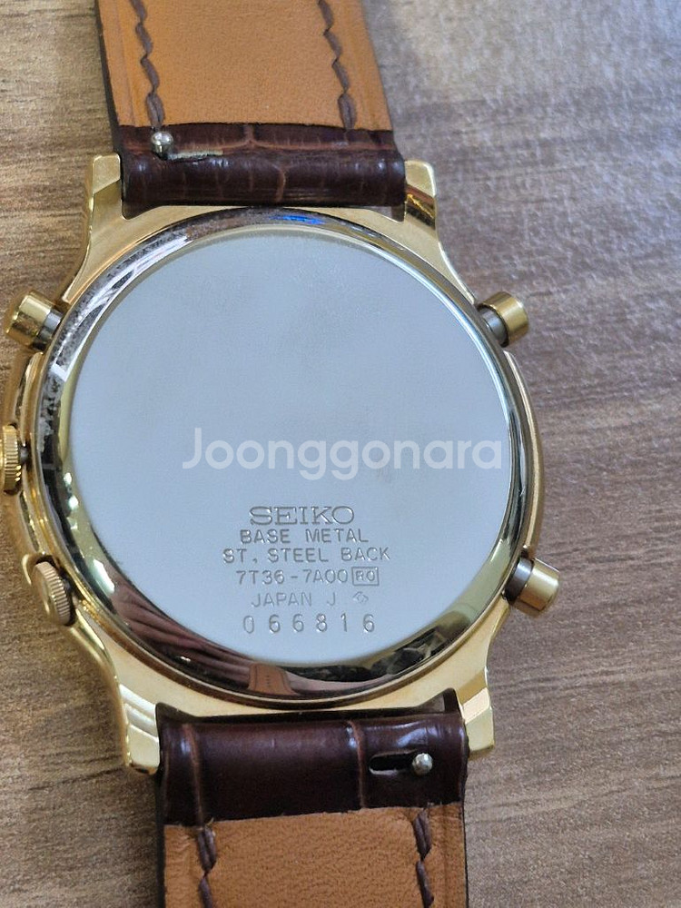 빈티지 세이코 7T36 7A00 팝니다--5