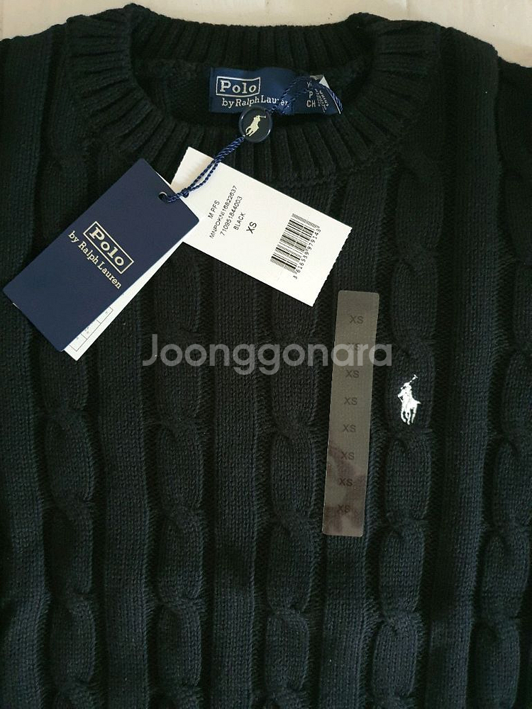 폴로꽈베기니트 반팔 새상품--0