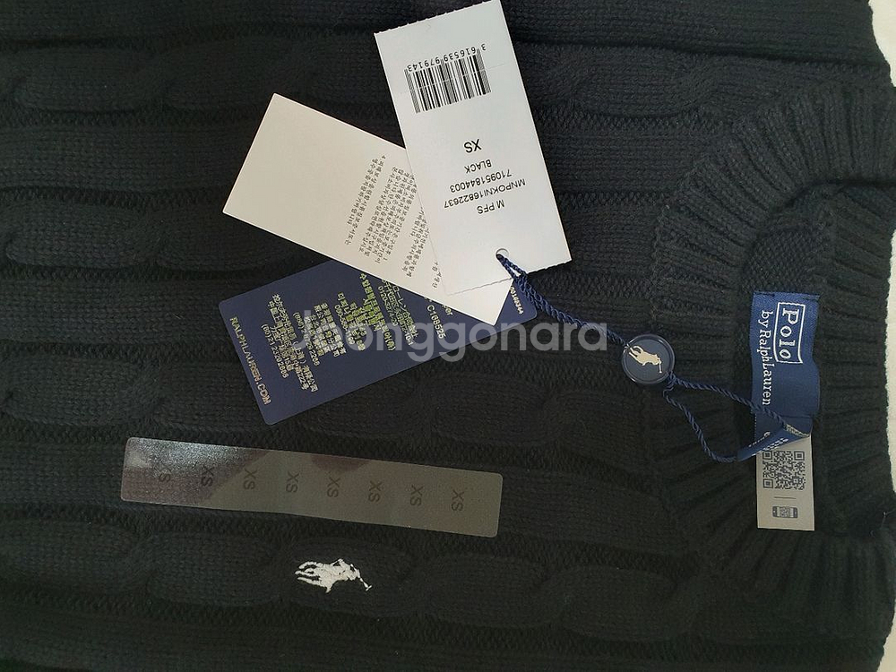 폴로꽈베기니트 반팔 새상품--2