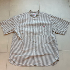 단톤 세미오버핏 반팔 셔츠 42(105-110)