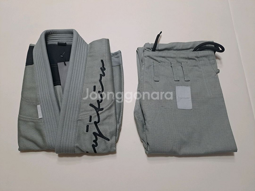 새상품) 주짓떼로 스윕 450 그레이 주짓수 도복--0