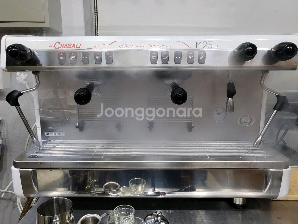 라심발리M23UP커피머신 펠리체75S자동그라인더 포함--3