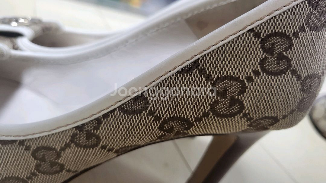 구찌 로고 쟈갸드 구두 220--4