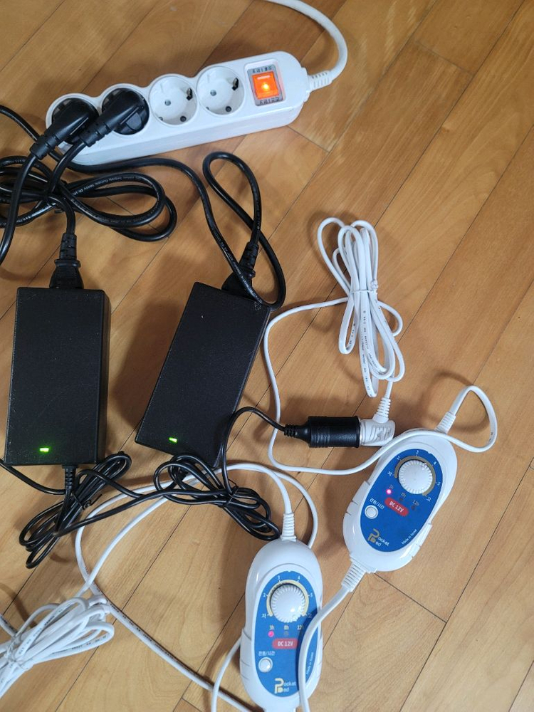 포켓베드 캠핑용 가정용 전기장판 더블--3
