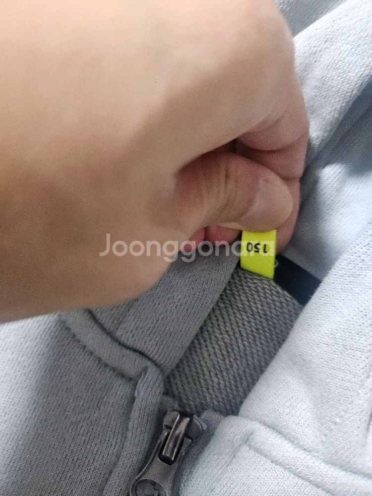 새상품)히로 HIRO 블랭크 후드집업 150--1