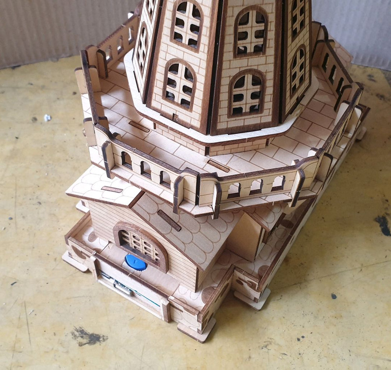 3d 목재 풍차 블루투스 스피커--6