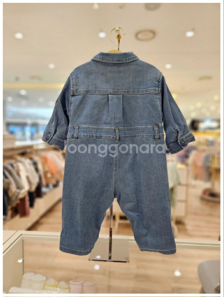 블루독 돌선물 데님 점프슈트 바디슈트 새상품--1