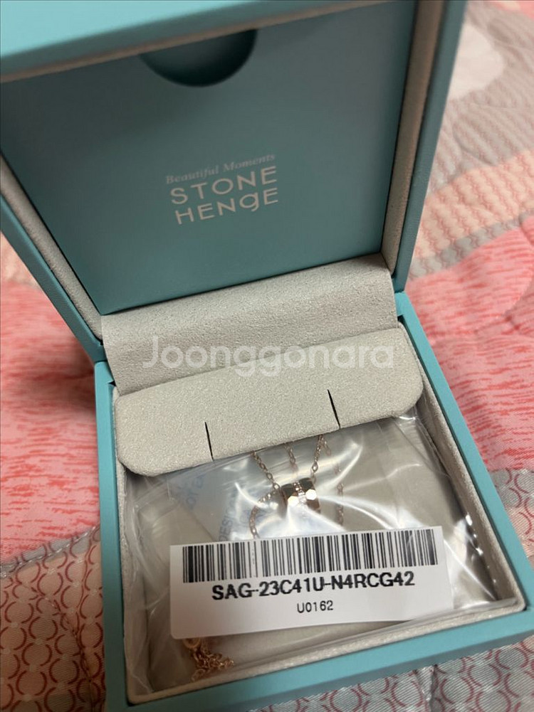 스톤헨지 U0162 14K 목걸이 새상품 팝니다:)--0