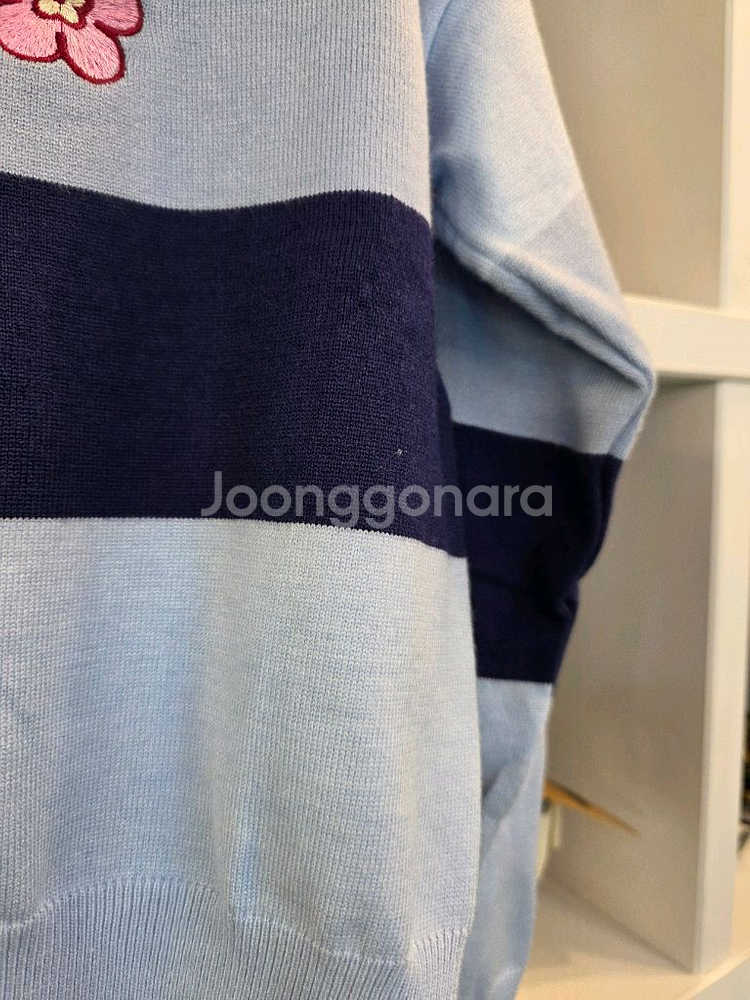 M 토끼자수 캐시미어 니트가디건--8