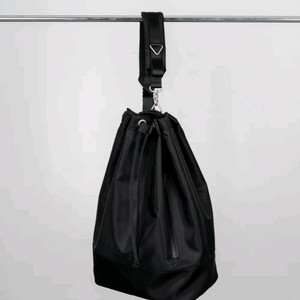 하아카이브 2웨이 워털루 블랙 나일론 더플백