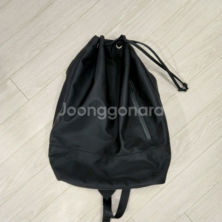 하아카이브 2웨이 워털루 블랙 나일론 더플백--1