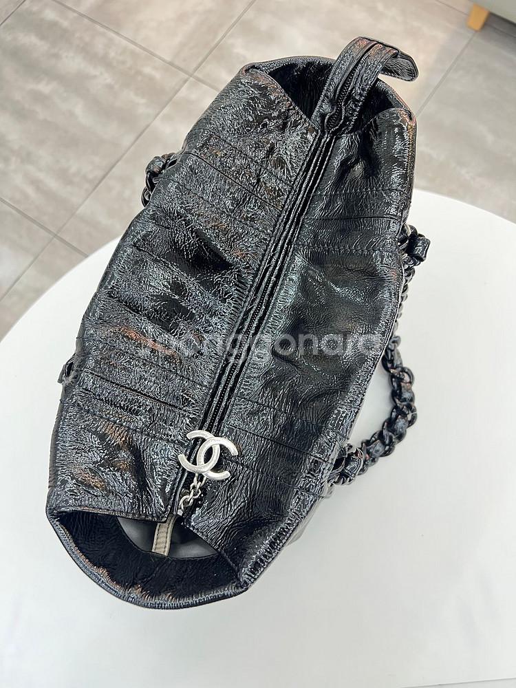 [중고명품 럭스올 울산점] 샤넬 빈티지 페이던트 숄더백--5