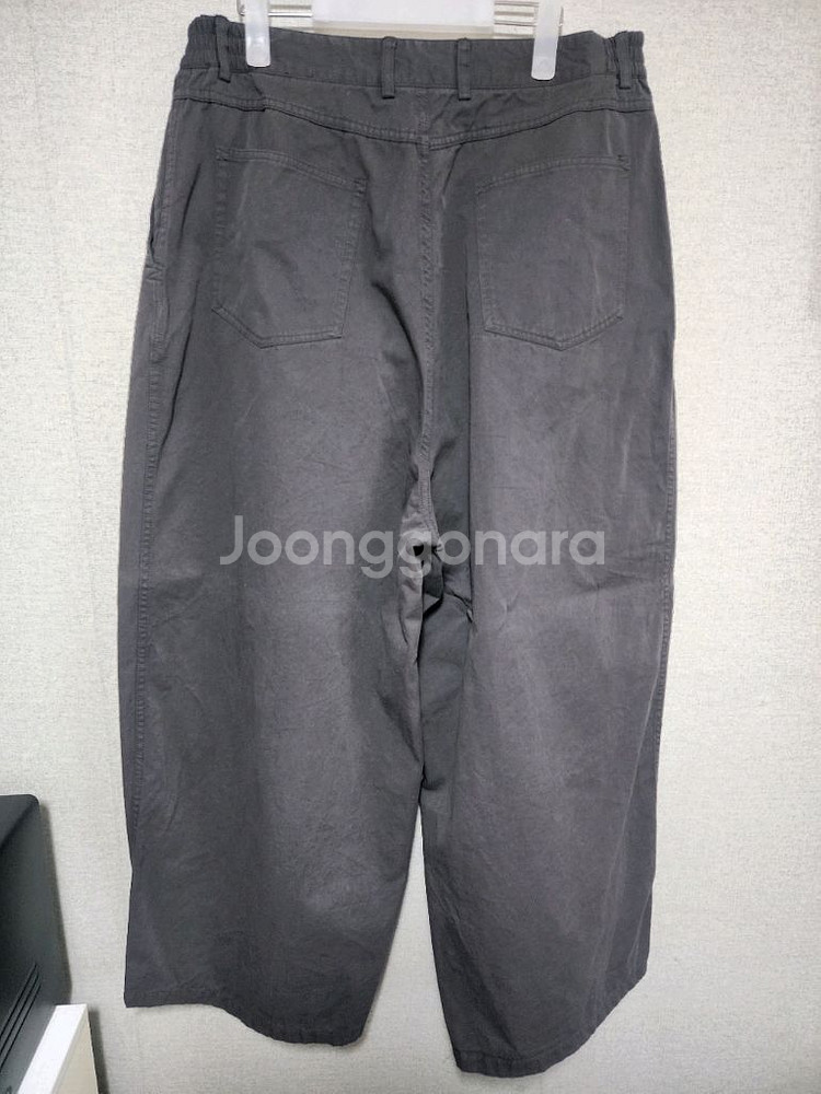 [L][새상품] 이얼즈어고 코튼 드릴 벌룬 치노 팬츠--1