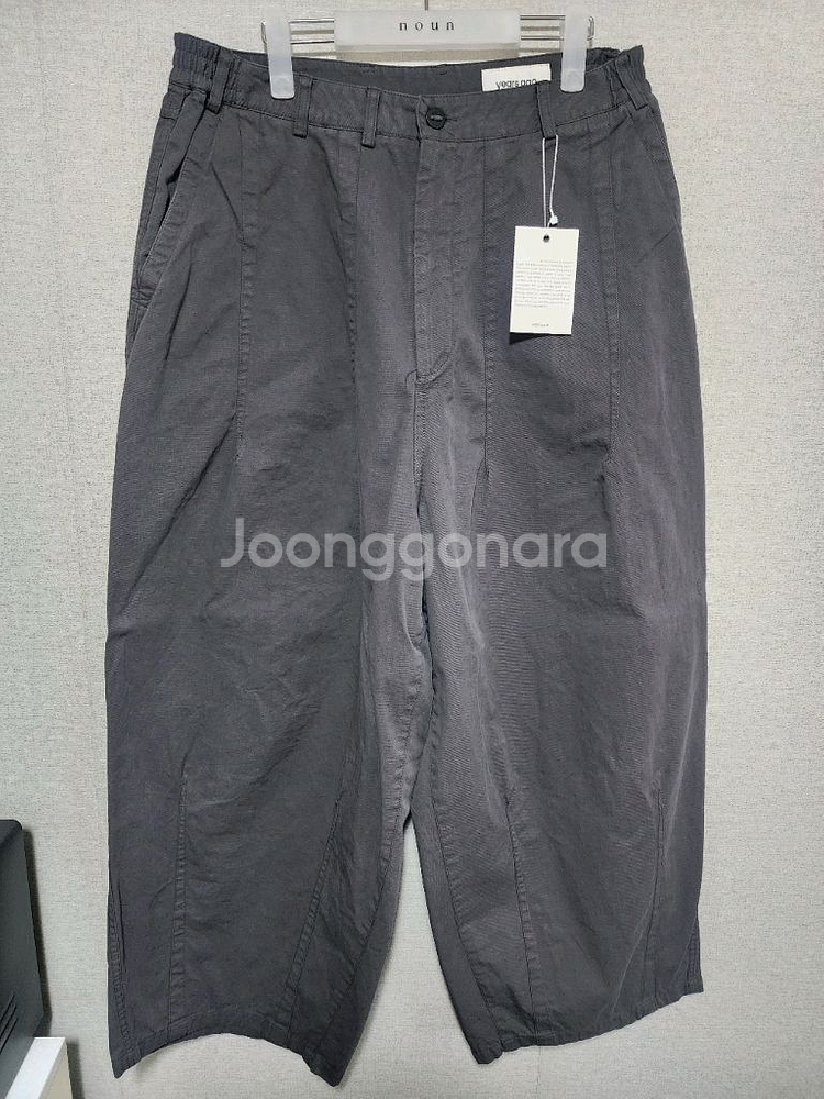[L][새상품] 이얼즈어고 코튼 드릴 벌룬 치노 팬츠--0