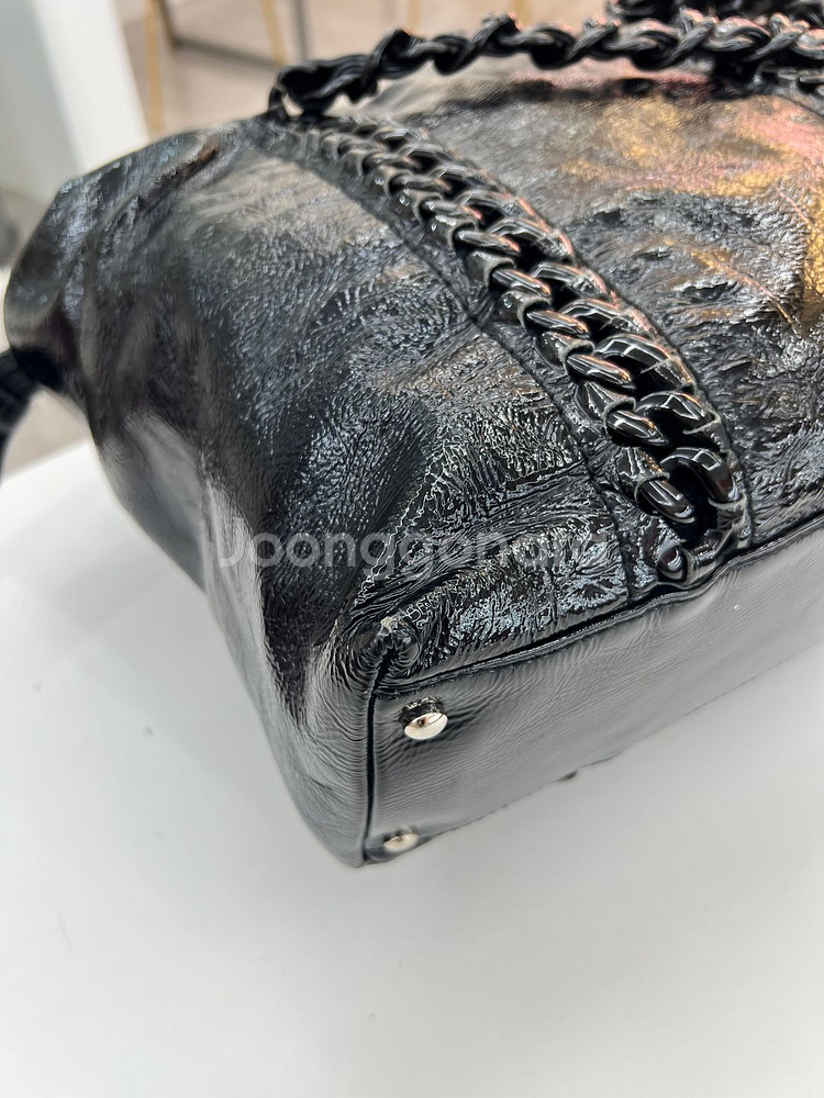 [중고명품 럭스올 울산점] 샤넬 빈티지 페이던트 숄더백--9