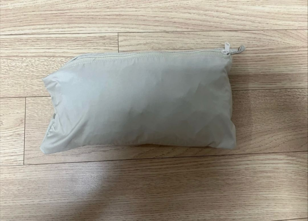 리복 경량 집업 점퍼 바람막이 원드브레이커 베이지--6