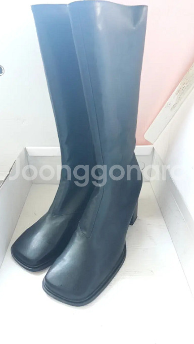 비대칭 사선 롱부츠 250--2