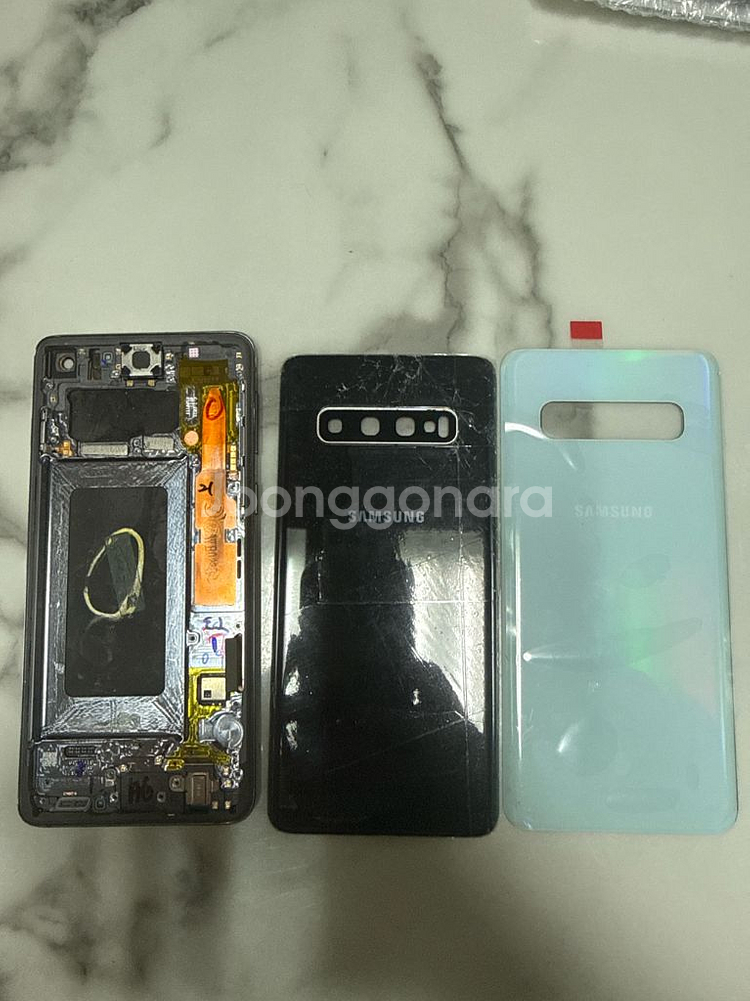 갤럭시 S10 5G 액정 뒷판 배터리--0