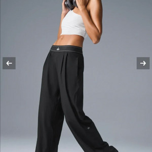 알로 수트업 트라우져(XS/롱/새상품)